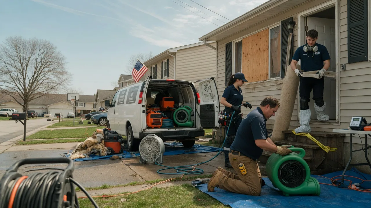 Water Damage Restoration in Sallisaw, OK near me
